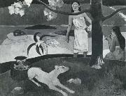 Paul Gauguin Tahitian Pastoral Scenes Sweden oil painting artist